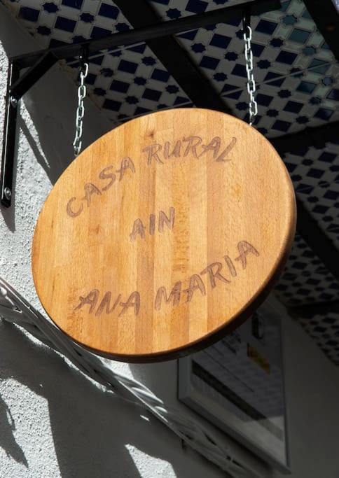 Casa Rural Ana Maria Ain Ahin Eksteriør billede